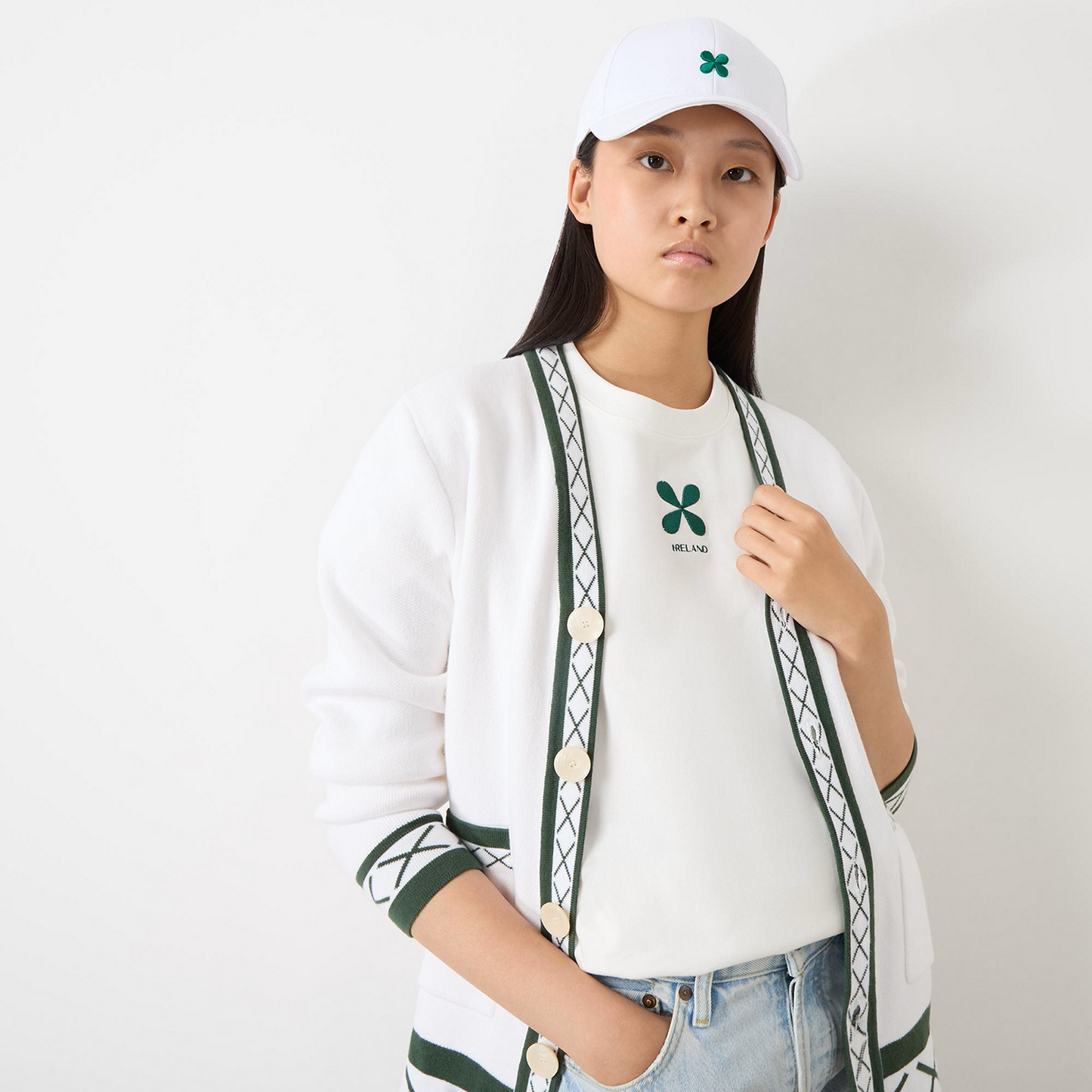 Clover Logo Baseball Cap