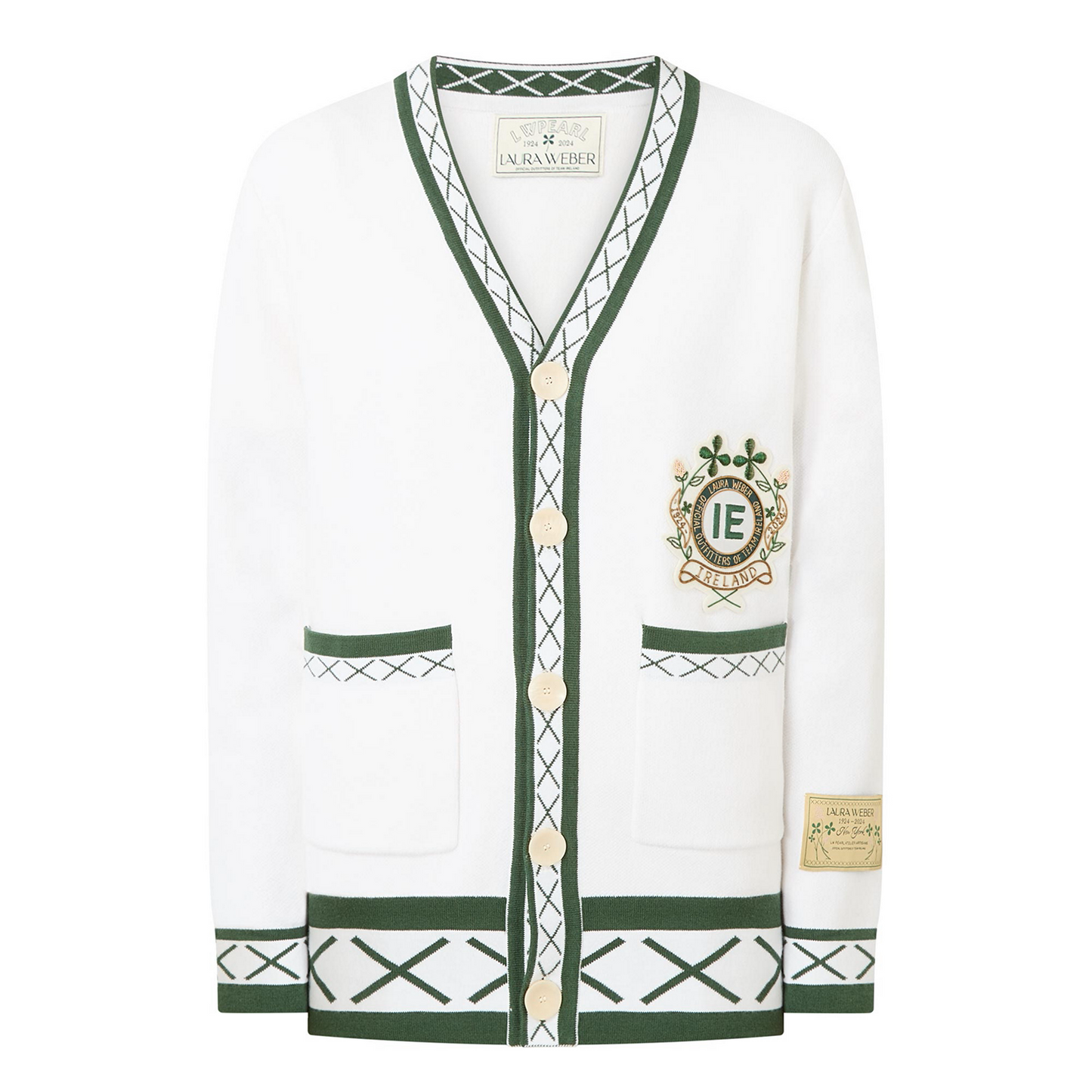 Lógó Badge Knit Cardigan